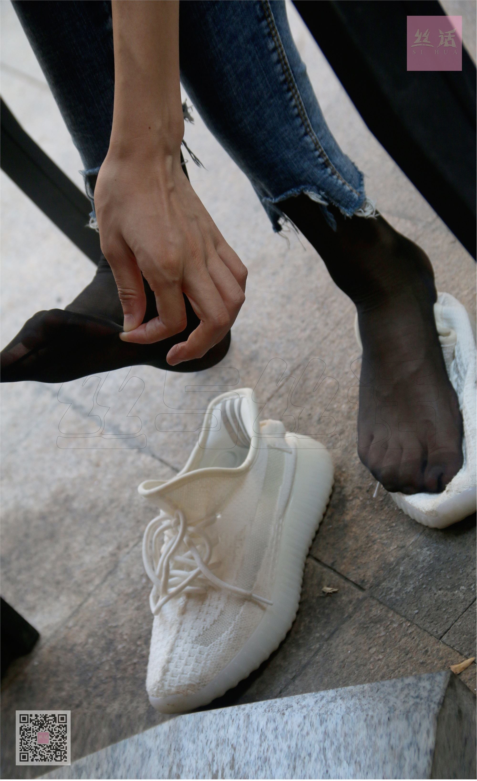 SiHua思话  SH006 婧娴 步行街偶遇库里斯